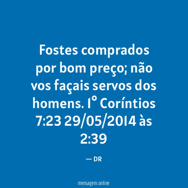 Fostes comprados por bom preço