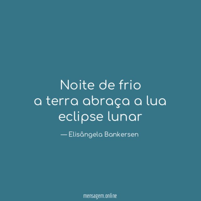 Noite de frio a terra abraça a lua eclipse lunar