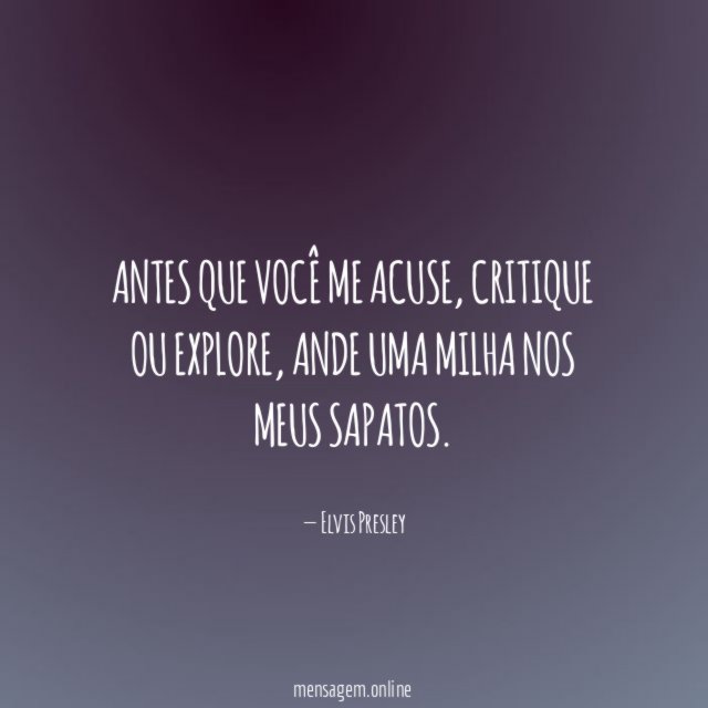 Antes que você me acuse