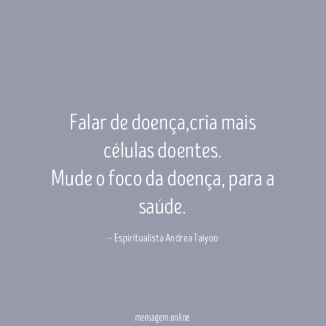 Falar de doença
