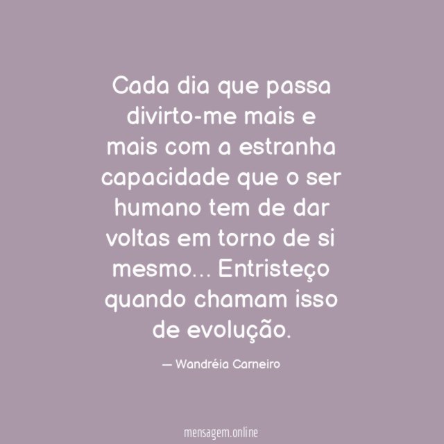 Cada dia que passa divirto-me mais e mais