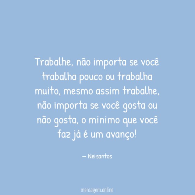 Trabalhe