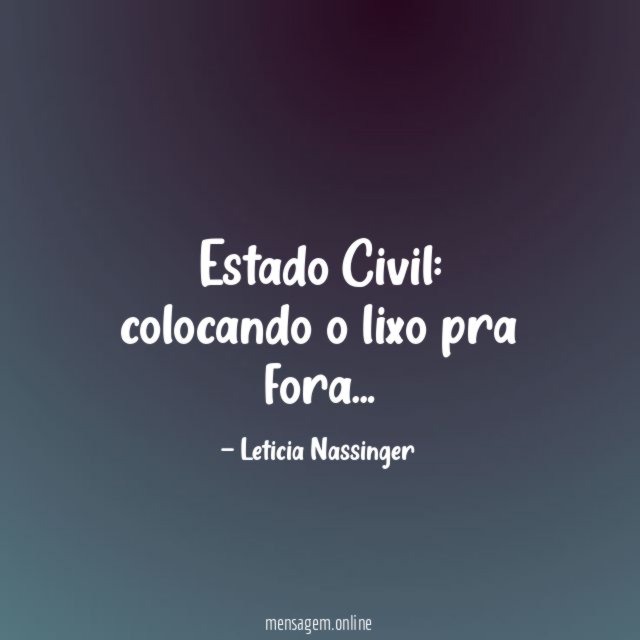 Estado Civil