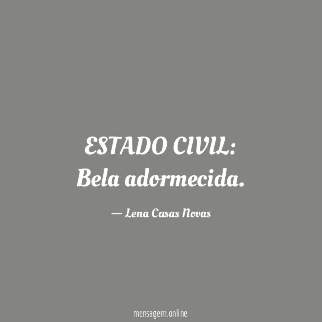 ESTADO CIVIL: