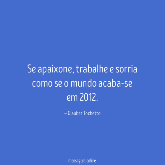 Se apaixone