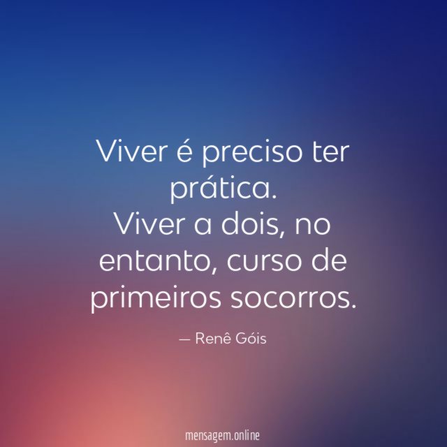Viver é preciso ter prática