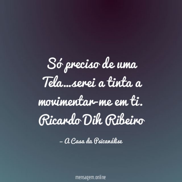 Só preciso de uma Tela