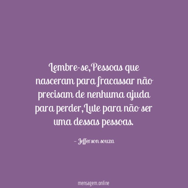 Lembre-se