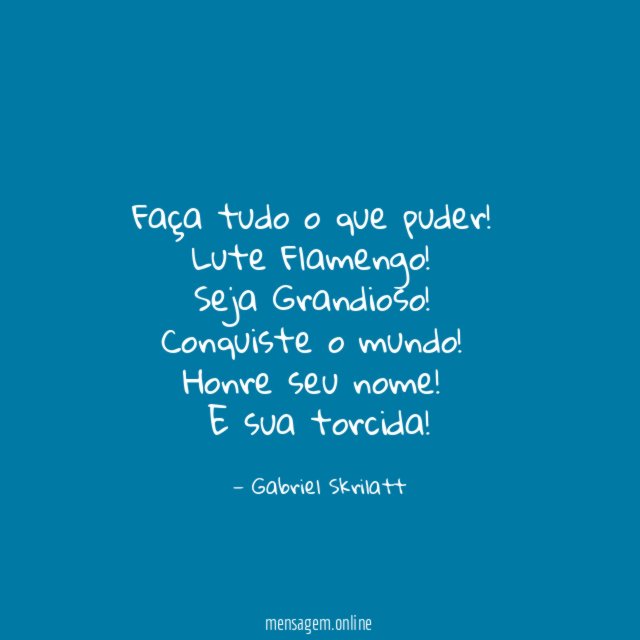 Faça tudo o que puder