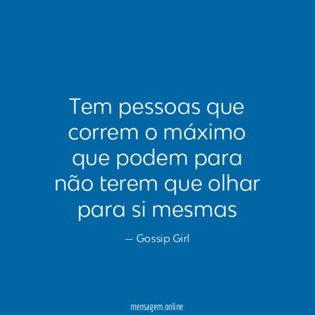 Tem pessoas que correm o máximo que podem