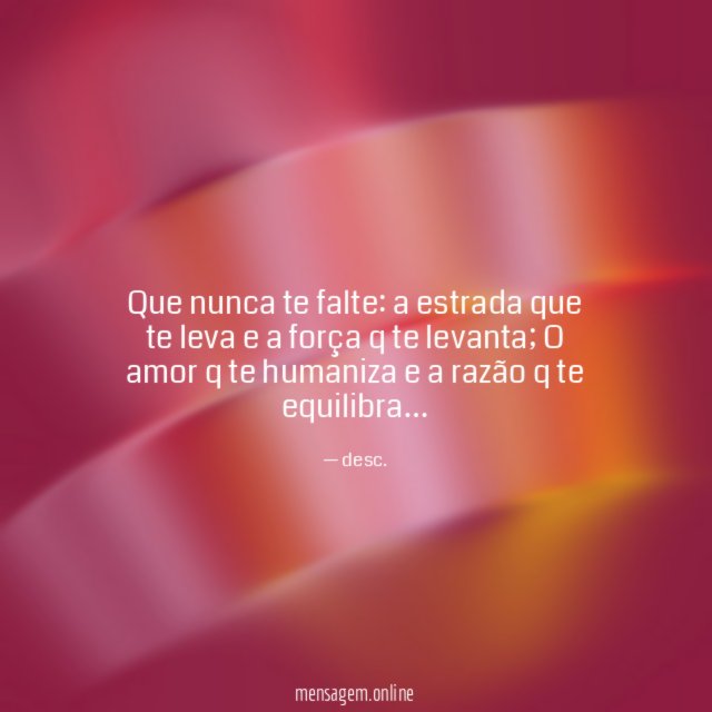 Que nunca te falte