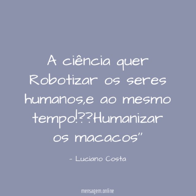 A ciência quer Robotizar os seres humanos