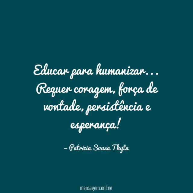 Educar para humanizar