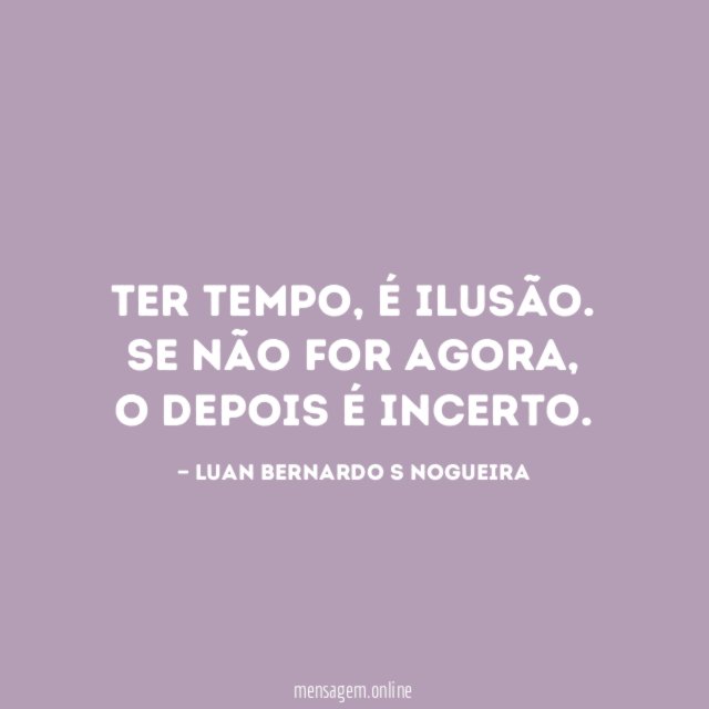 Ter tempo