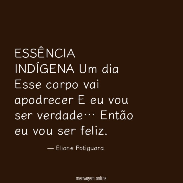 ESSÊNCIA INDÍGENA