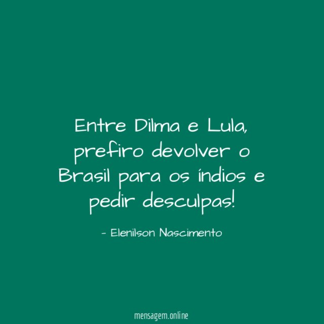 Entre Dilma e Lula