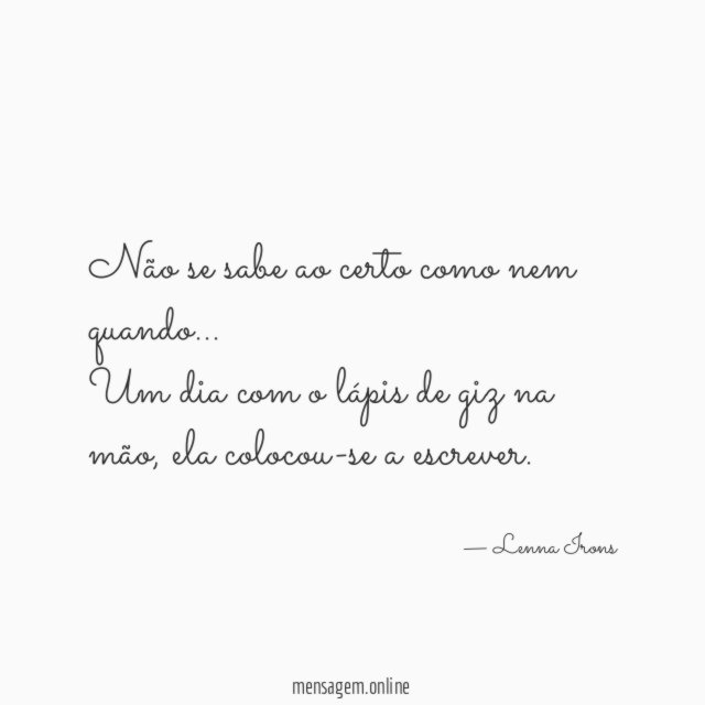 Não se sabe ao certo como nem quando