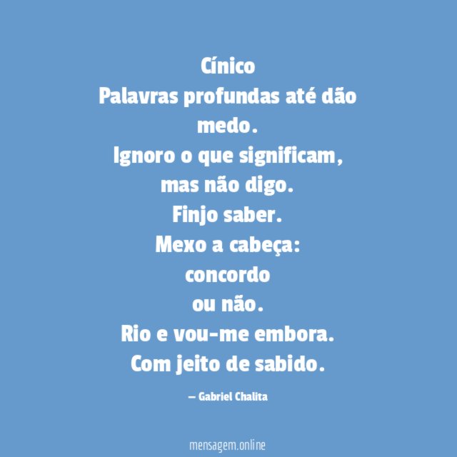 Cínico