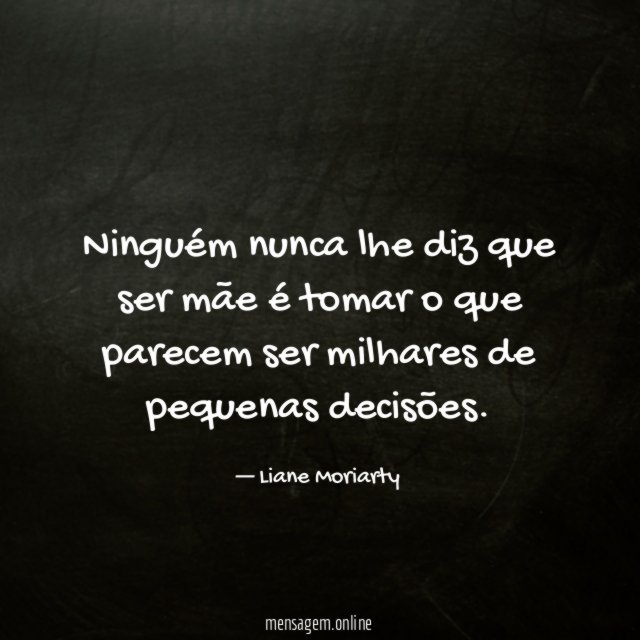 Ninguém nunca lhe diz que ser mãe é