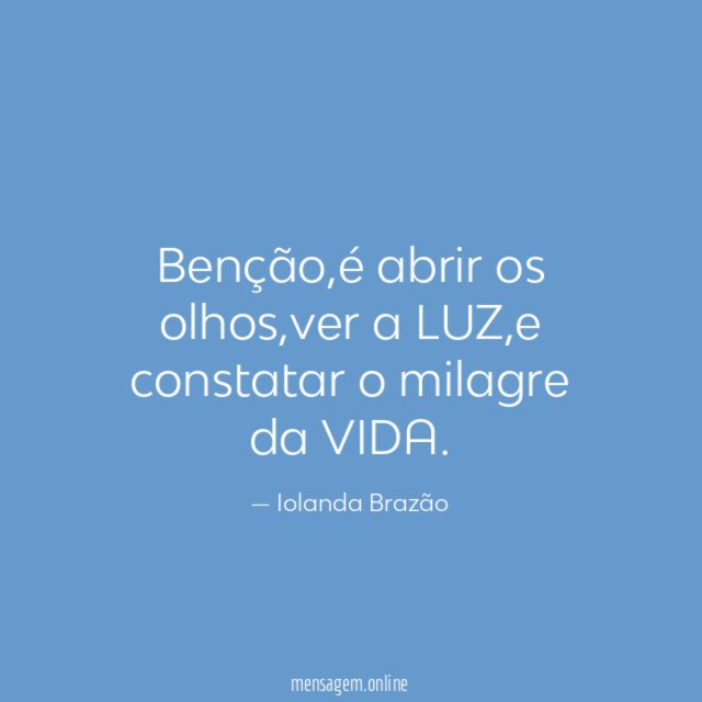 Benção