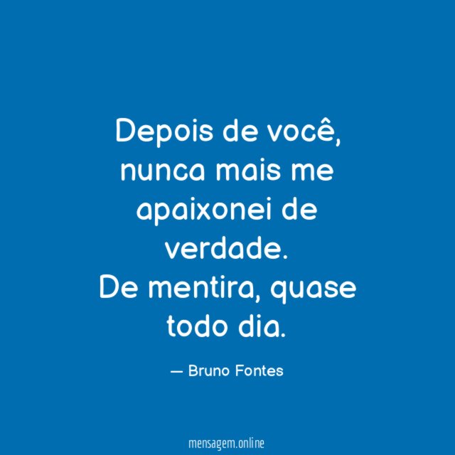 Depois de você