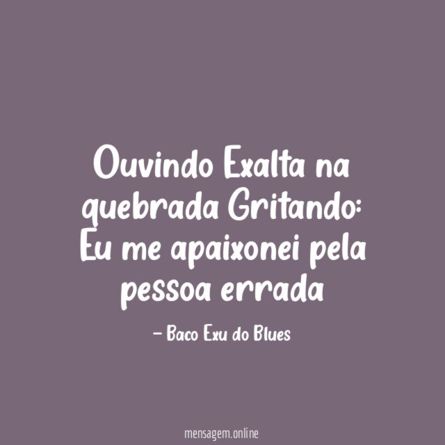 Ouvindo Exalta na quebrada Gritando