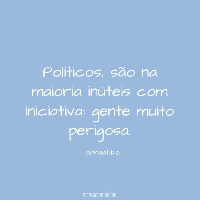 Políticos