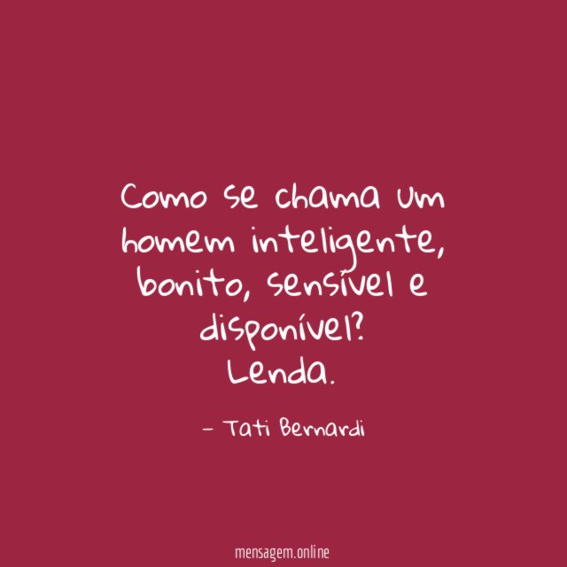 Como se chama um homem inteligente