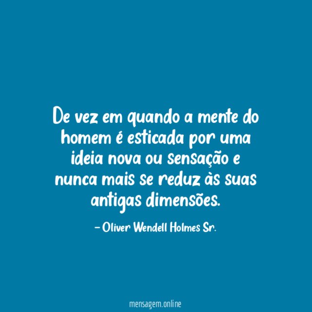De vez em quando a mente do homem