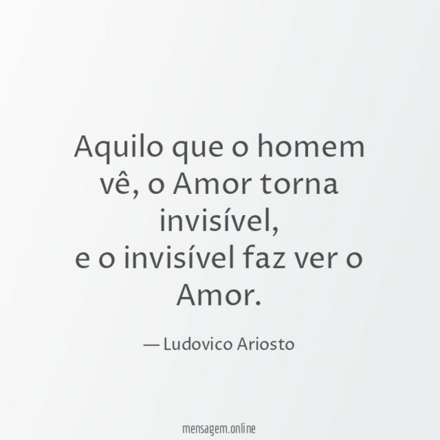 Aquilo que o homem vê