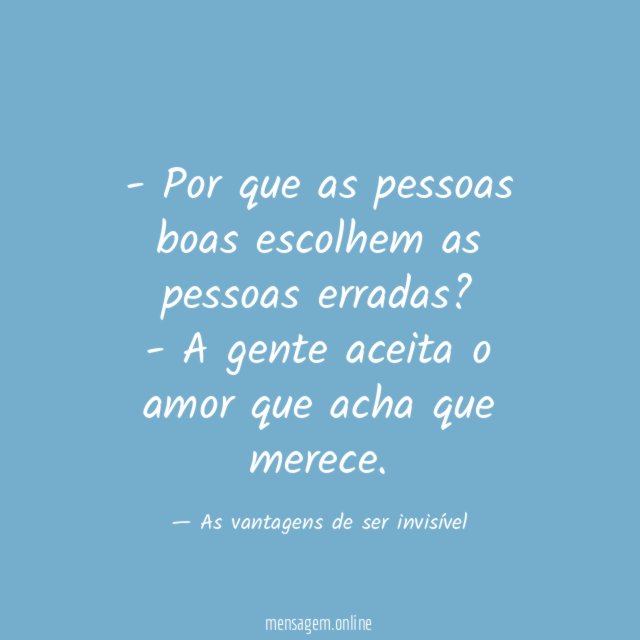 Por que as pessoas boas escolhem as pessoas erradas