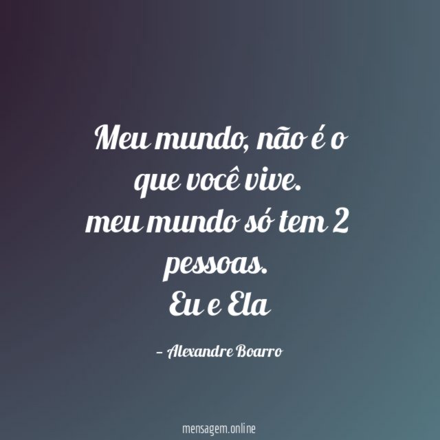 Meu mundo