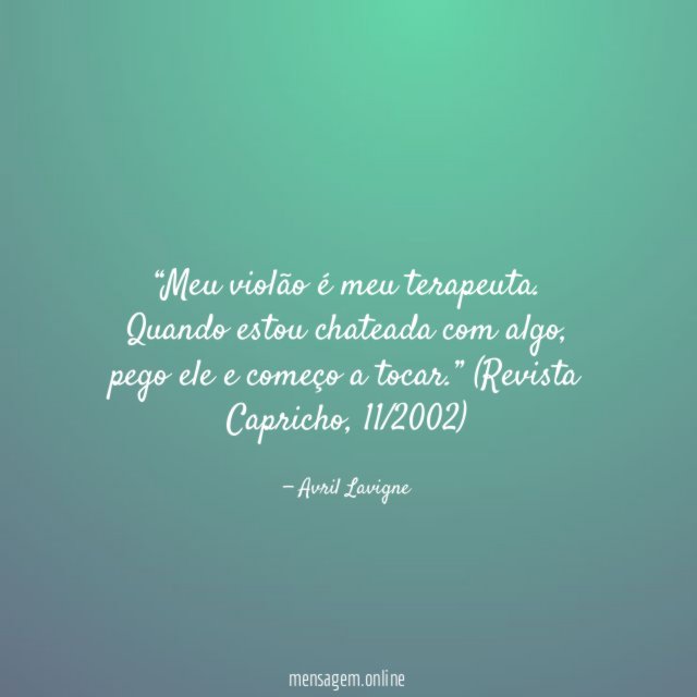 Meu violão é meu terapeuta