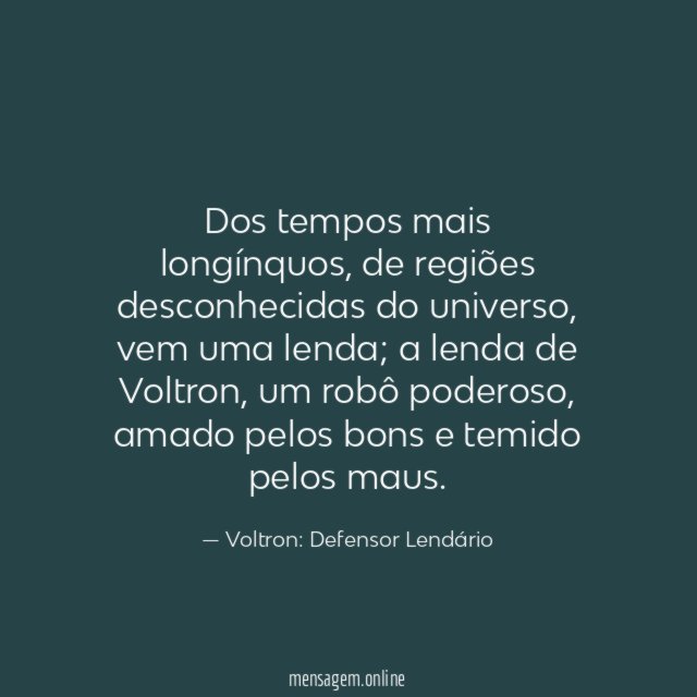 Dos tempos mais longínquos