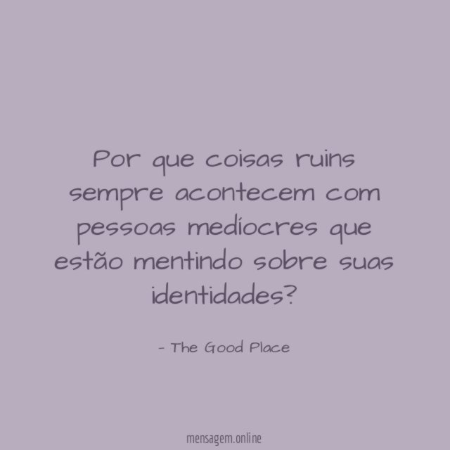 Por que coisas ruins sempre acontecem com pessoas