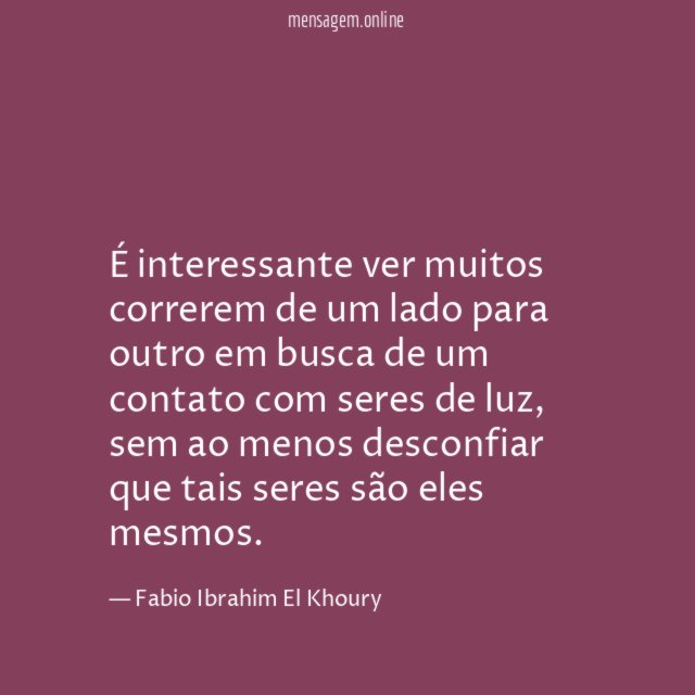 É interessante ver muitos correrem de um lado