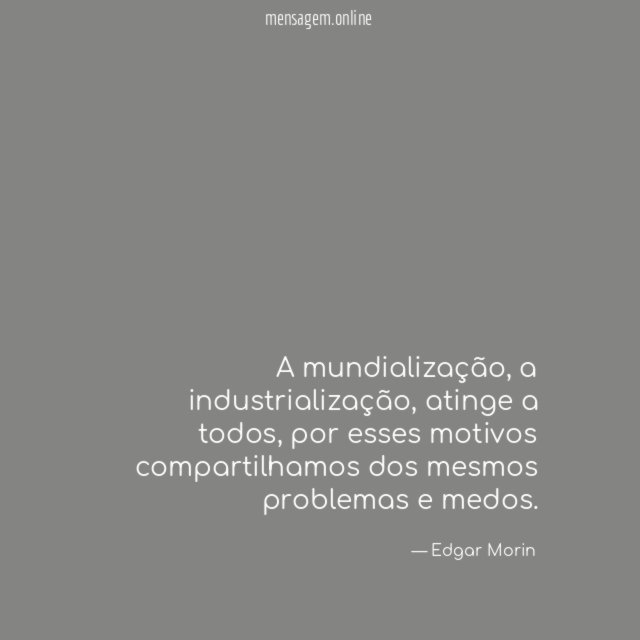 A mundialização