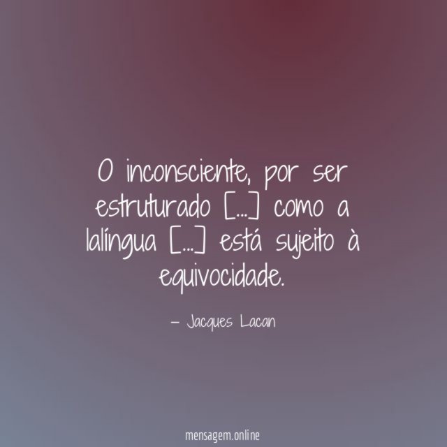 O inconsciente