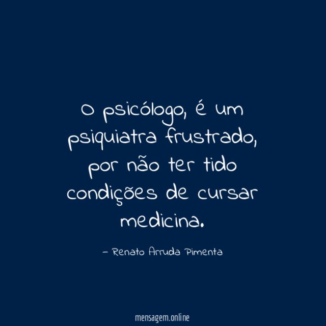 O psicólogo