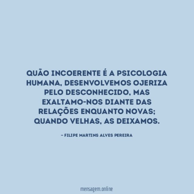 Quão incoerente é a psicologia humana