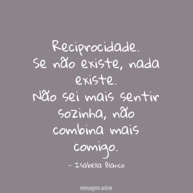 Reciprocidade