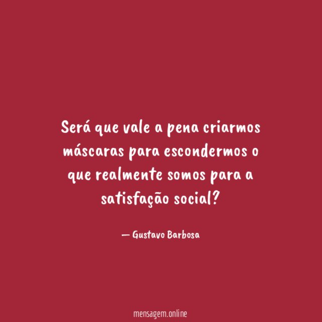 Será que vale a pena criarmos máscaras para