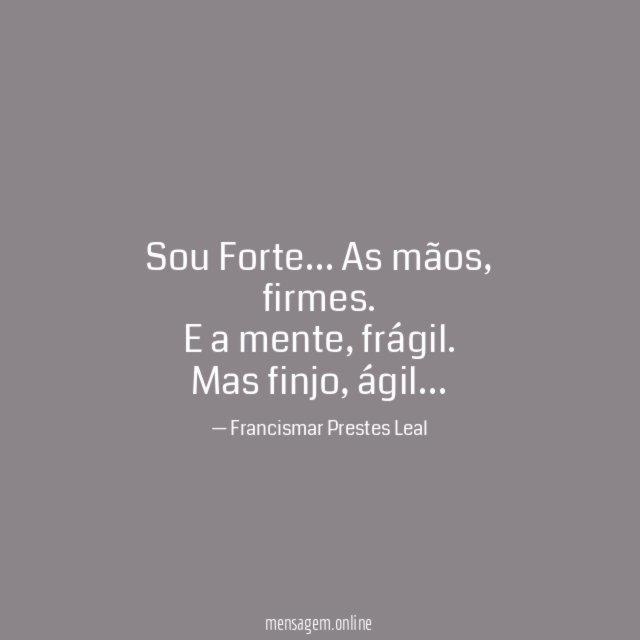 Sou Forte…