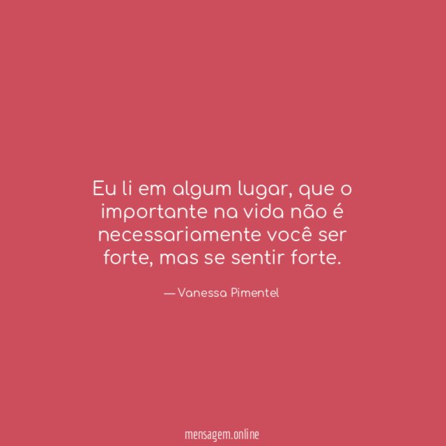 Eu li em algum lugar