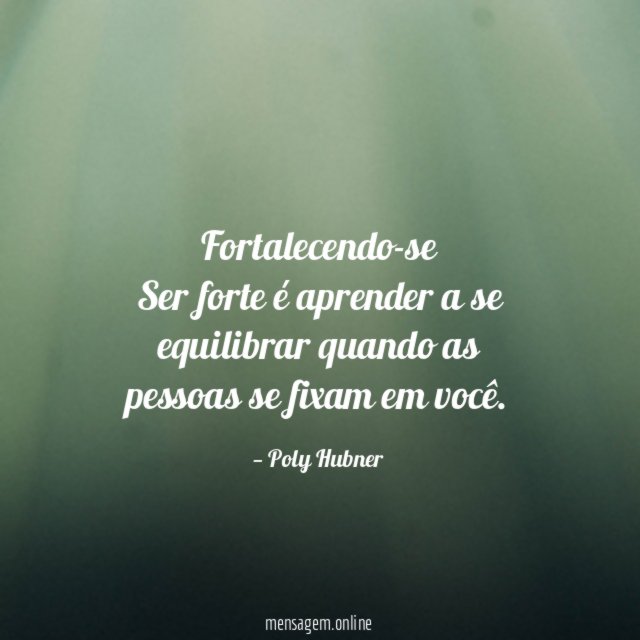 Fortalecendo-se