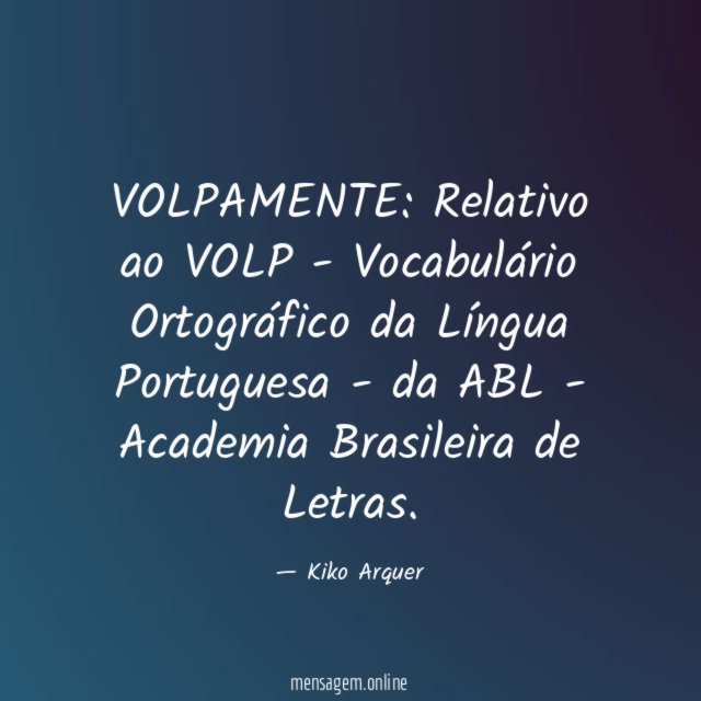 VOLPAMENTE