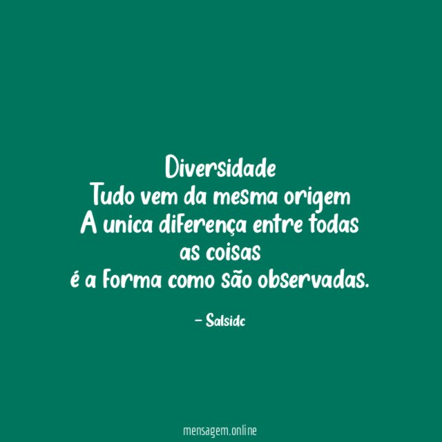 Diversidade