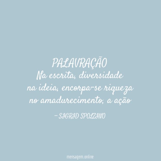 PALAVRAÇÃO