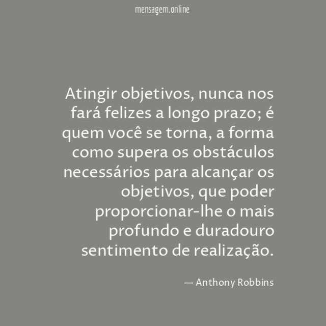 Atingir objetivos