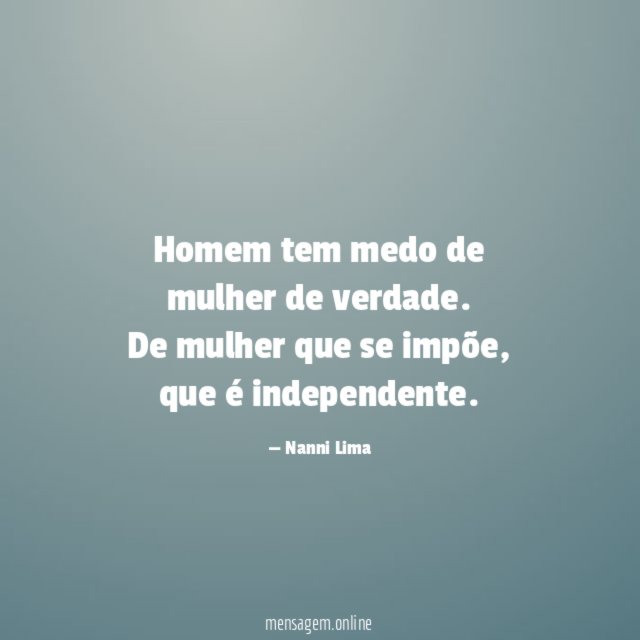 Homem tem medo de mulher de verdade